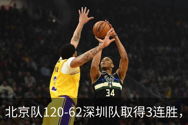 北京队120-62深圳队取得3连胜，创本赛季最大分差纪录，三分35中18替补席得72分，贺希宁9投3中10分